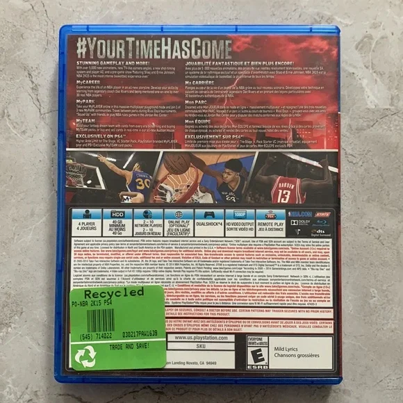 NBA 2K15 - PS4 - Picture 2 of 3